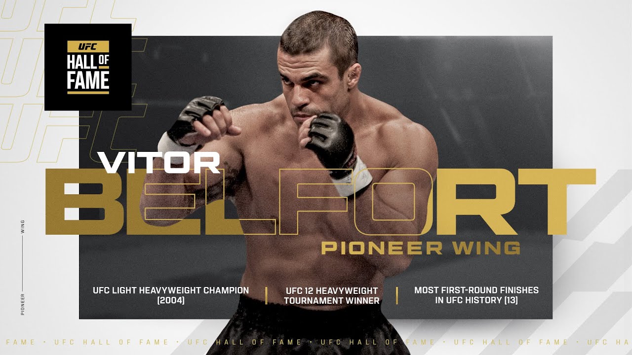 Vitor Belfort Joins the UFC Hall of Fame Class of 2025! 🏆