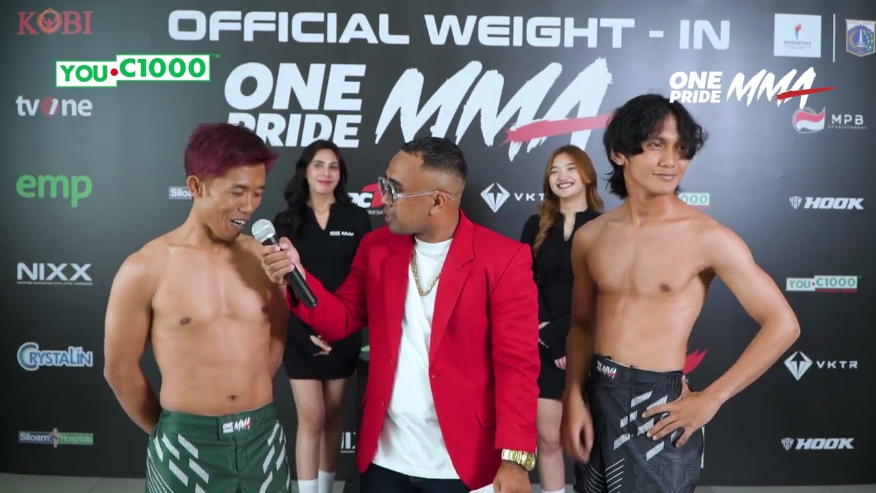 WEIGH IN OP86 | Trash Talknya sereem sereemmm banget ‼️