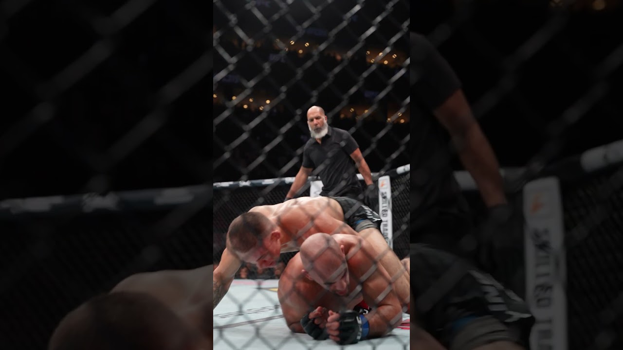 What a way to finish a fight Navajo Stirling 💀 #ufc315