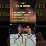 What's your TOP 5 knockout combos? 🫵 #ufc