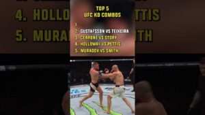 What's your TOP 5 knockout combos? 🫵 #ufc