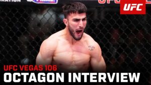 Yadier del Valle Octagon Interview | UFC Vegas 106