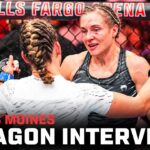 Yana Santos Octagon Interview | UFC Des Moines