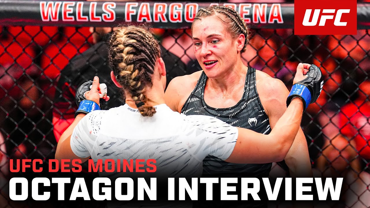 Yana Santos Octagon Interview | UFC Des Moines