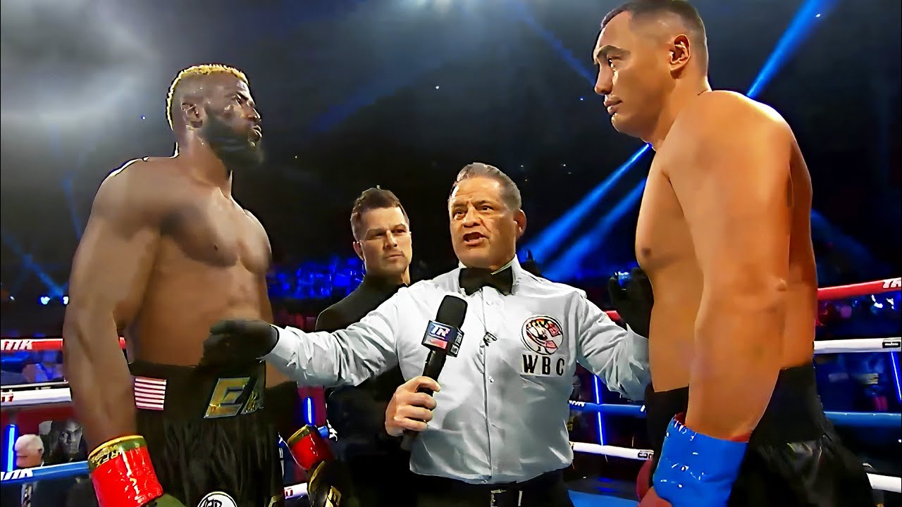 Efe Ajagba (Nigeria) vs Zhan Kossobutskiy (Kazakhstan) | BOXING fight, HD, 60 fps