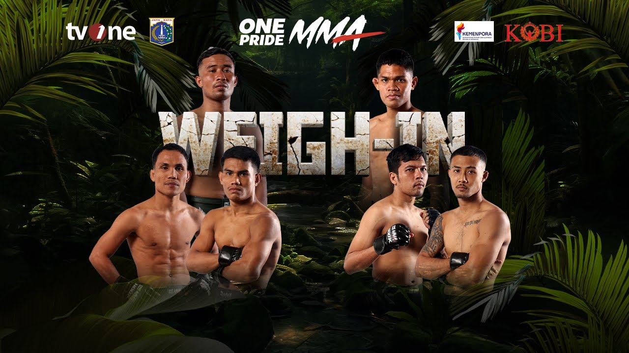 JANJI SALING HANTAM, SIAP PUKUL KO‼️| WEIGH IN ONE PRIDE MMA 86