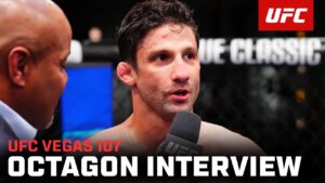 Allan Nascimento Octagon Interview | UFC Vegas 107