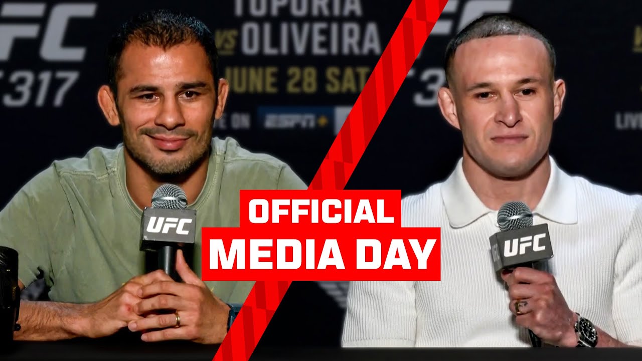 I Want to Fight the Best Guys in the World 🌎 | UFC 317 Media Day