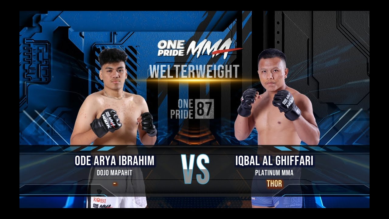DEBUT MANIS‼️ODE ARYA IBRAHIM vs IQBAL AL GHIFFARI | FULL FIGHT ONE PRIDE MMA 87