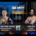 AND STILL ‼️RONALD MASTRANA SIAHAAN VS ALAN LOLO | FULL FIGHT ONE PRIDE MMA 87