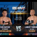 KO SADIS‼️YUDI CAHYADI VS LAMHOT TAMBUNAN | FULL FIGHT ONE PRIDE MMA 87
