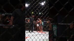 Bolaji Oki gets the win by unanimous decision!! 🔥 #ufcvegas107