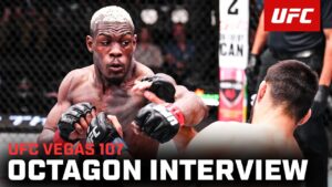 Bolaji Oki Octagon Interview | UFC Vegas 107