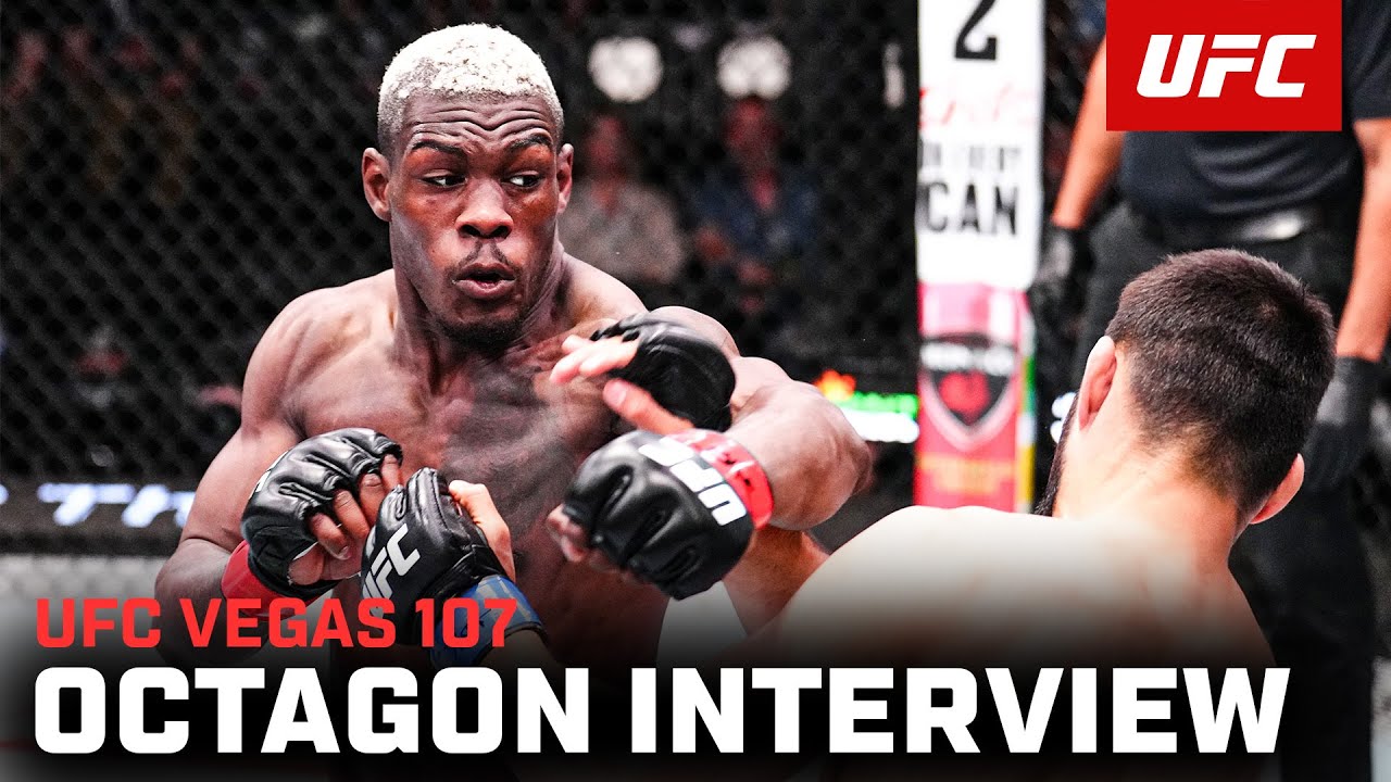 Bolaji Oki Octagon Interview | UFC Vegas 107