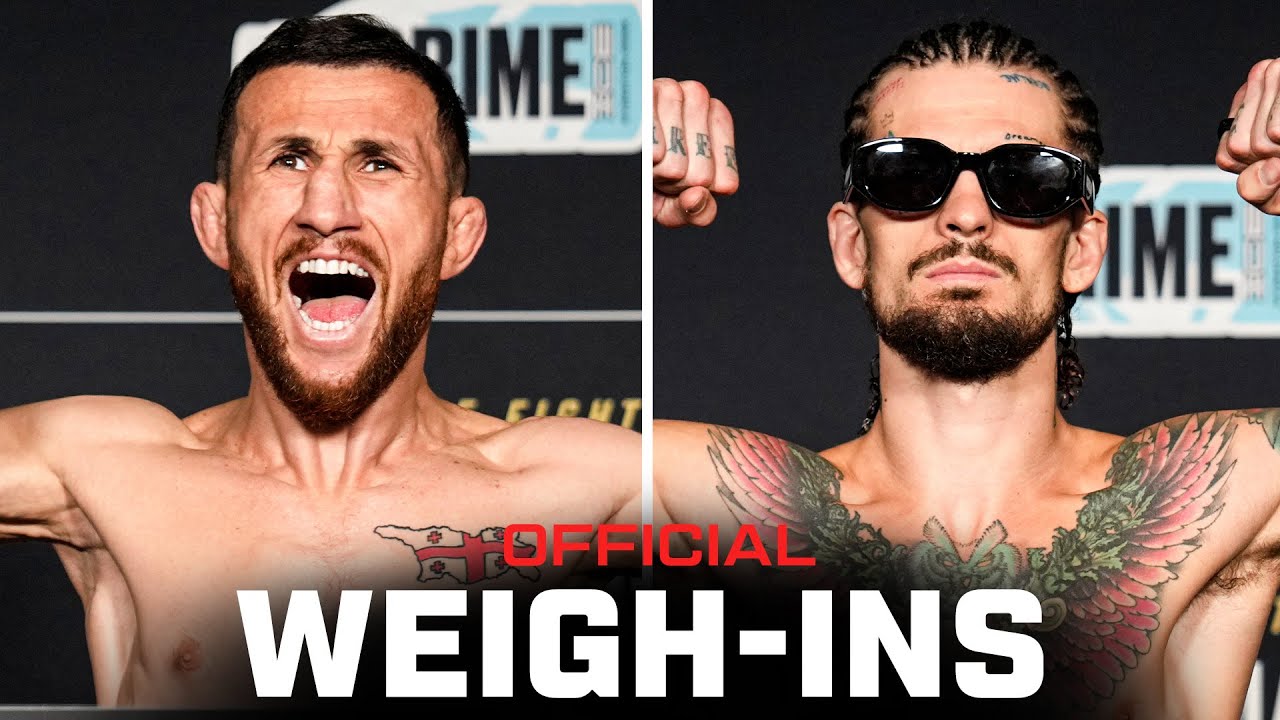 Dvalishvili vs O'Malley 2 Weigh-Ins | UFC 316