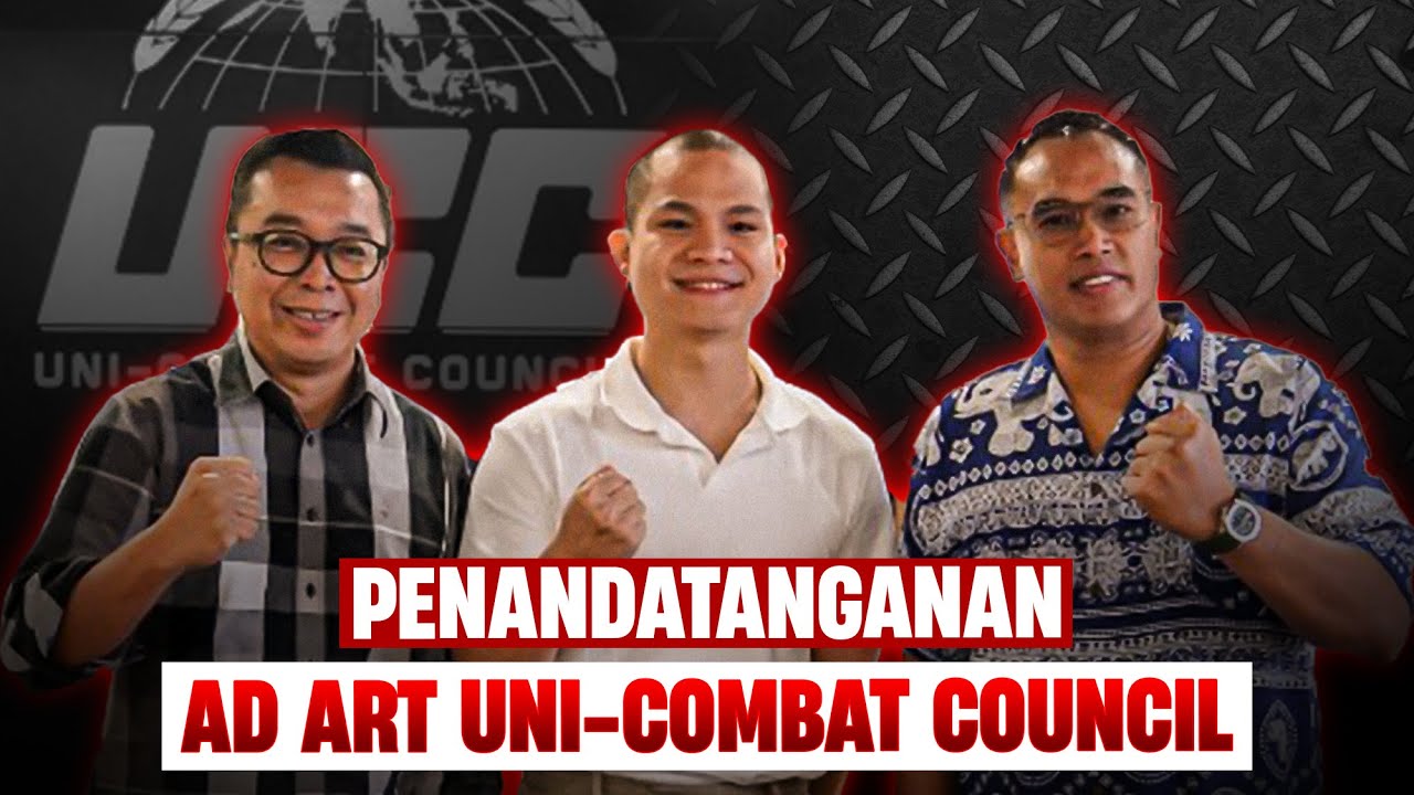 Penandatanganan AD ART Uni-Combat Council | Bravo Combat Sports Indonesia!