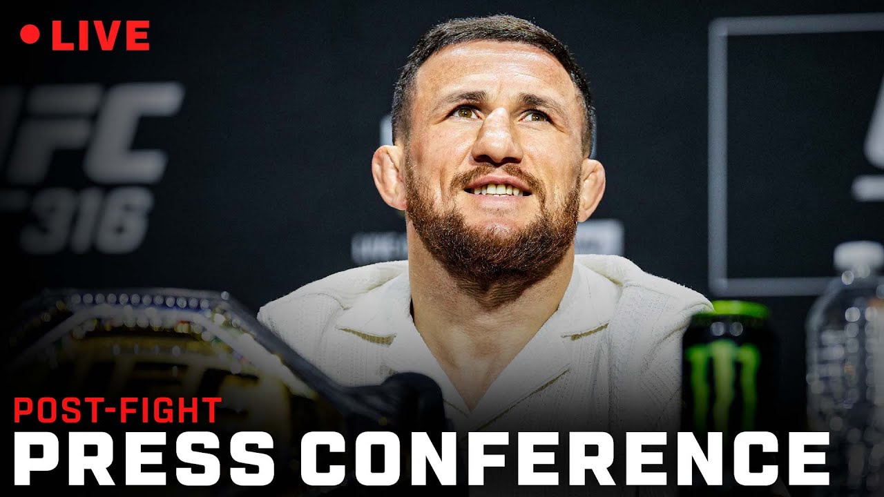 🔴 UFC 316: Post-Fight Press Conference