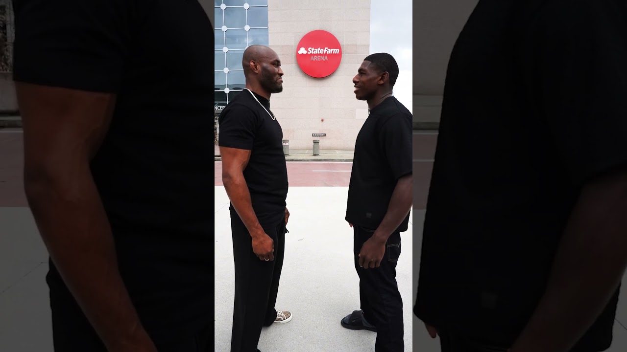 face-to-face for the first time 😳 #ufcatlanta