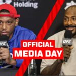 He Gets Hit More Than He Hits Anybody 👀 | UFC Baku Media Day