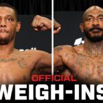 Hill vs Rountree Jr. Weigh-Ins | UFC Baku