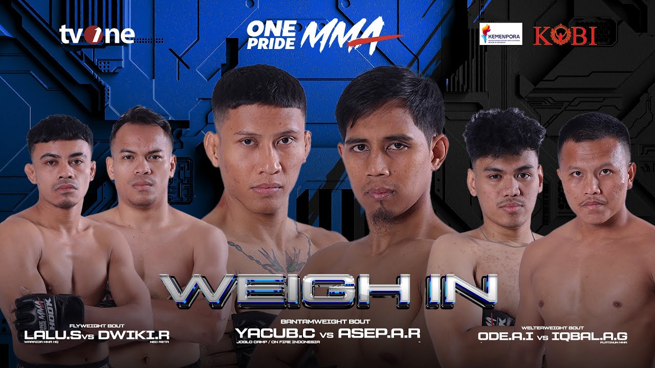 BELUM DUEL SUDAH PERANG URAT SYARAF, "DI BANDUNG KU AING DITAMPOL"‼️| WEIGH IN ONE PRIDE MMA 87