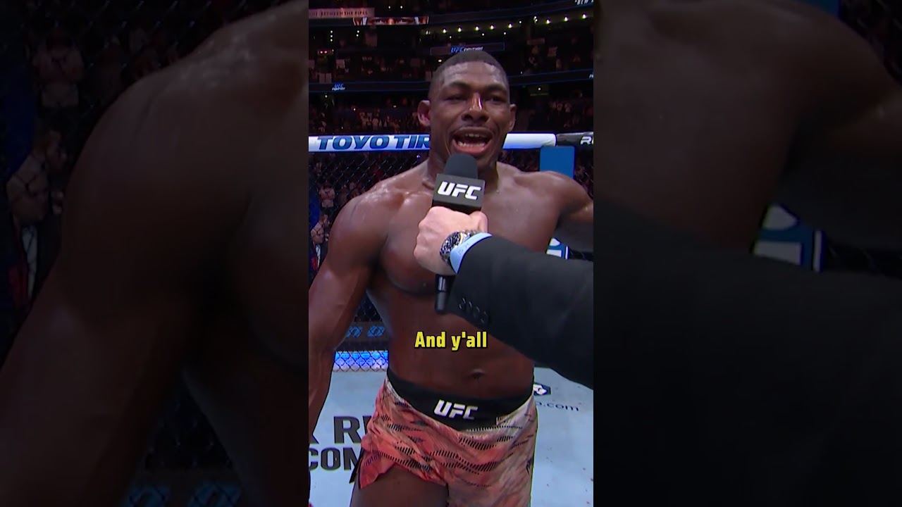 I MANIFESTED THIS 🚨 #ufcatlanta