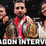 Ilia Topuria Octagon Interview | UFC 317