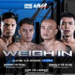 Weigh-In & Face Off One Pride 87: Bandung | 3 Perebutan Sabuk Juara One Pride MMA!