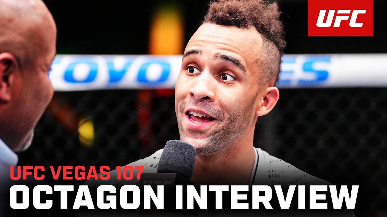 Jordan Leavitt Octagon Interview | UFC Vegas 107