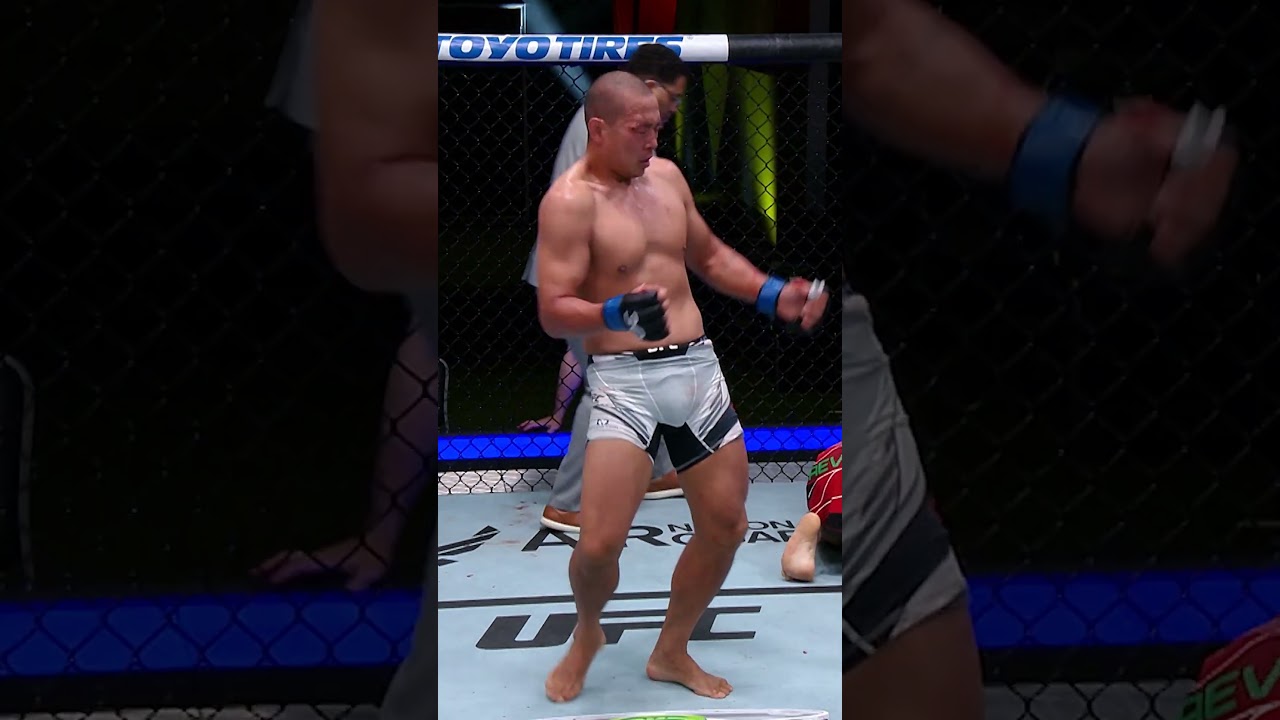 Jun Yong Park is a THREAT 😤 #ufcbaku