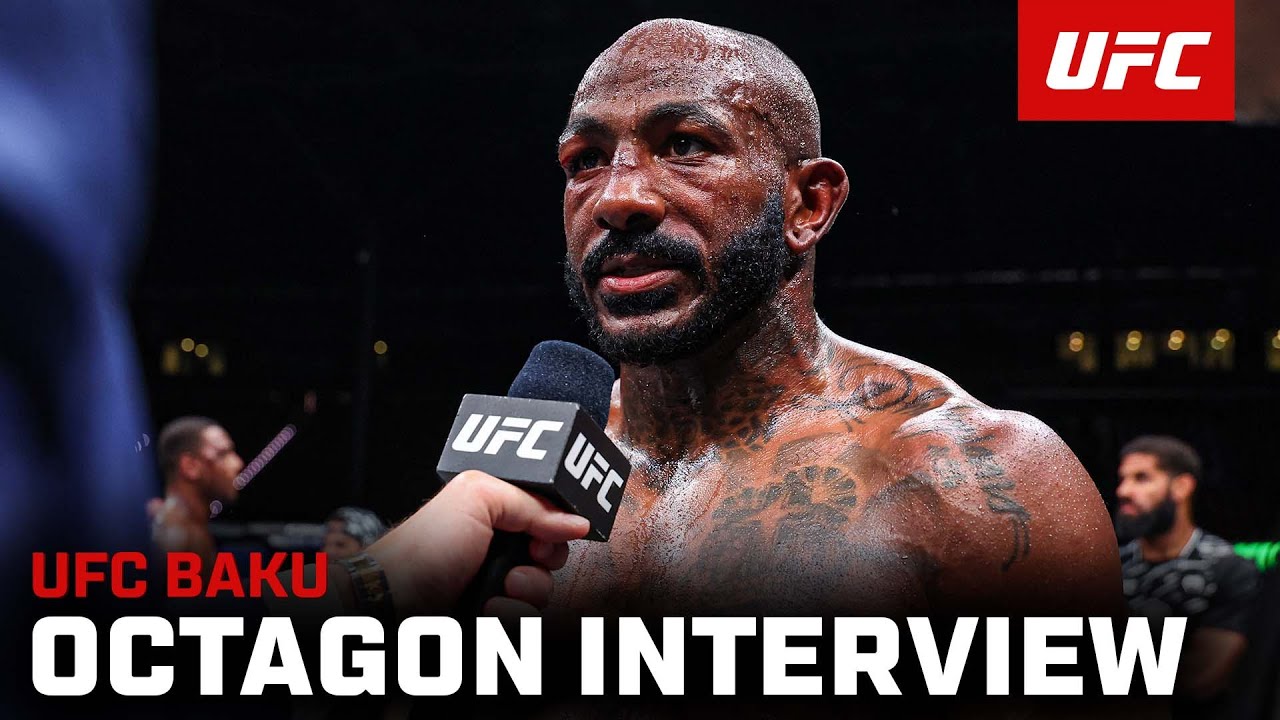 Khalil Rountree Jr. Octagon Interview | UFC Baku