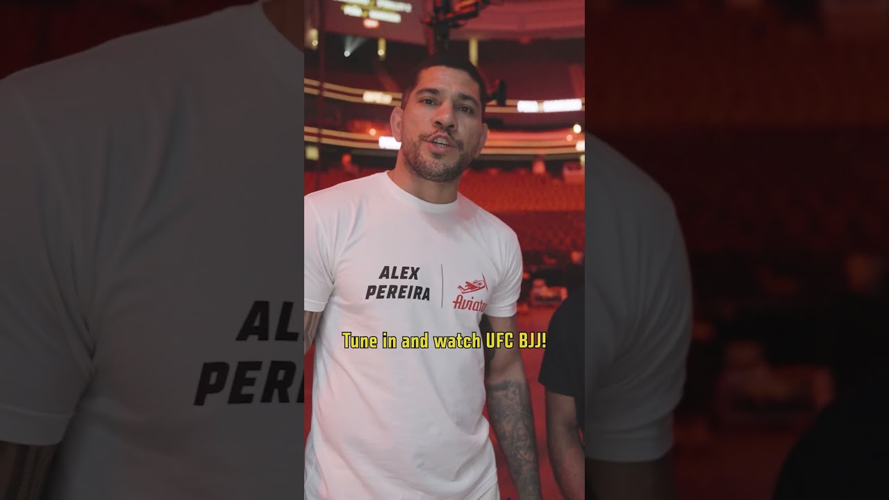 Alex Pereira is ready for UFC BJJ: Road To The Title! 🔥 #ufcbjj
