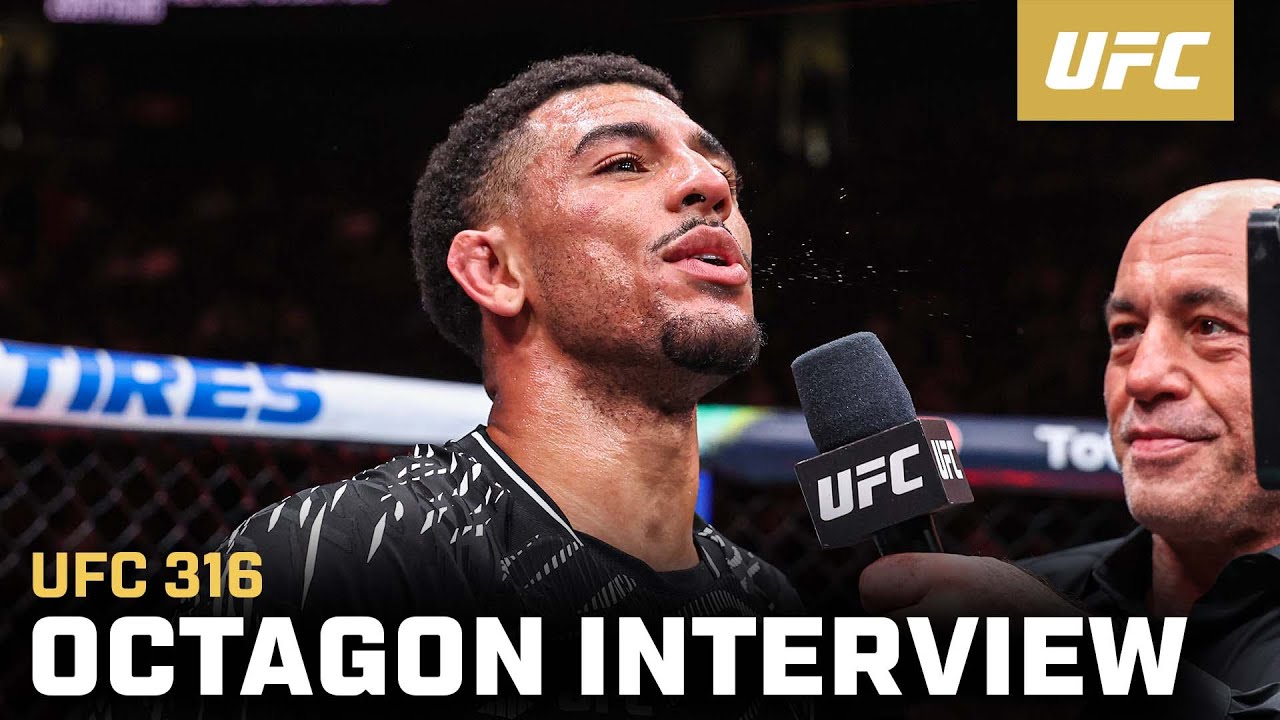 MarQuel Mederos Octagon Interview | UFC 316