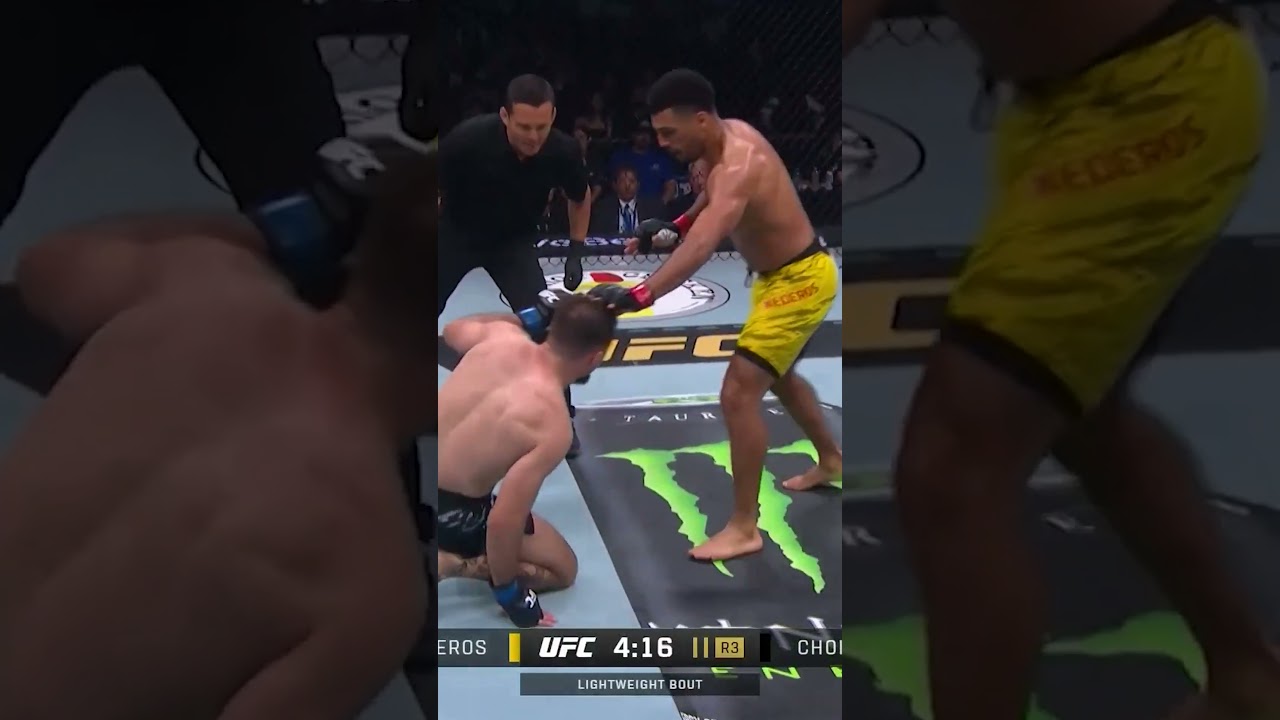 Mederos opens the card with a BANG!! 👊 #ufc316