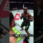 Mo Usman had him HURT in round 3 😱 #ufcbaku
