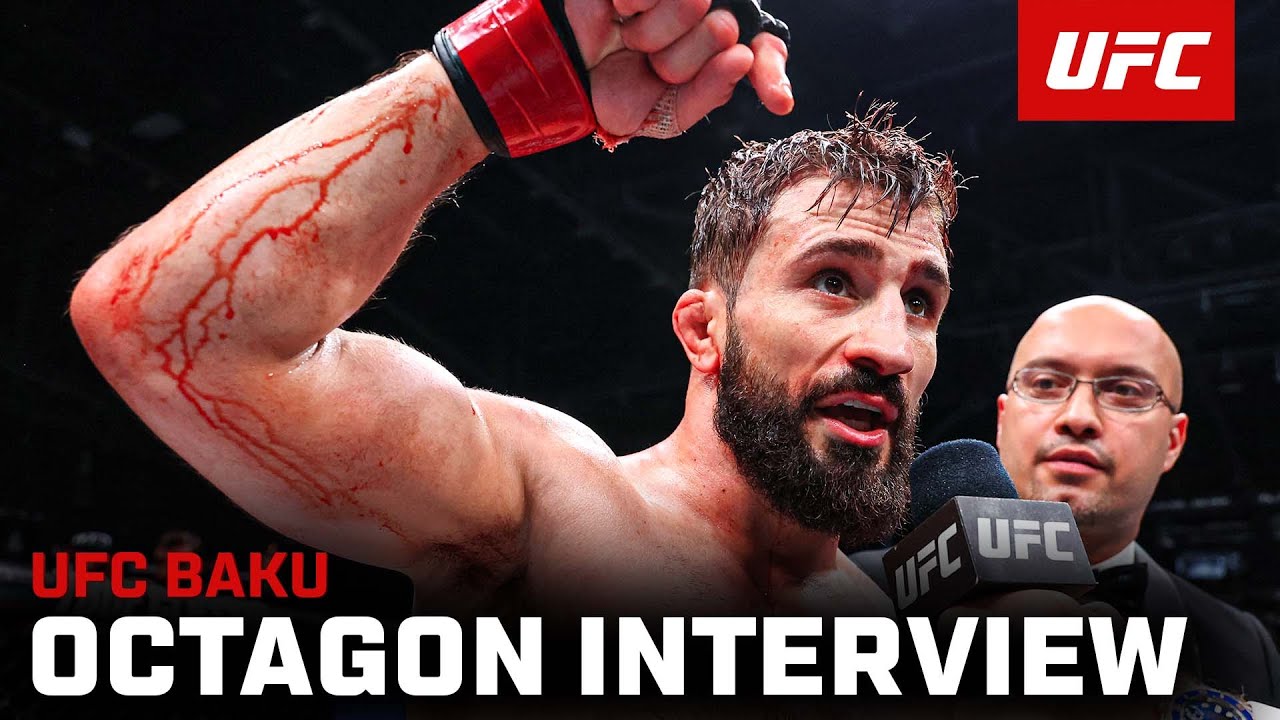 Nazim Sadykhov Octagon Interview | UFC Baku