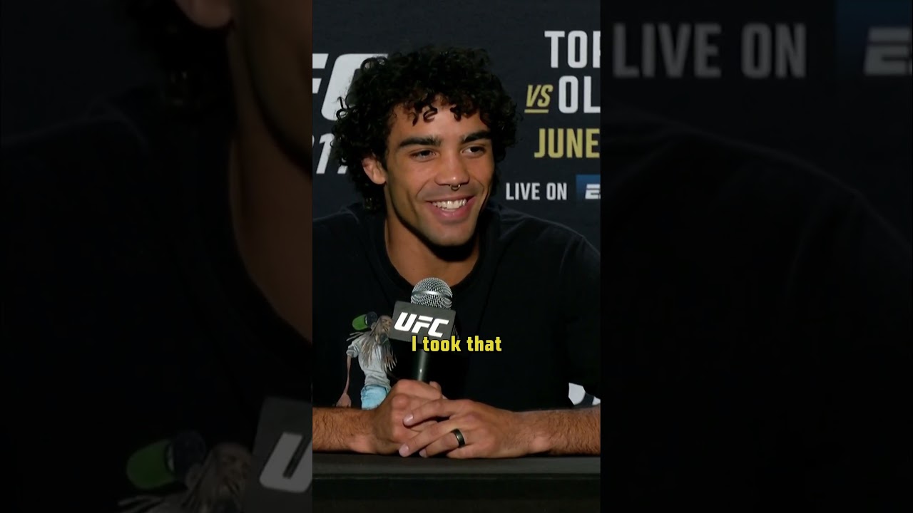 Payton Talbott took his last loss to HEART! 😤 #ufc317