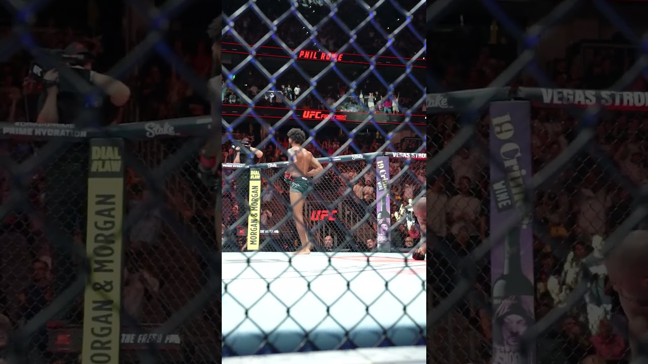 Phil Rowe keeps his 100% finish rate! 😳 #ufcatlanta