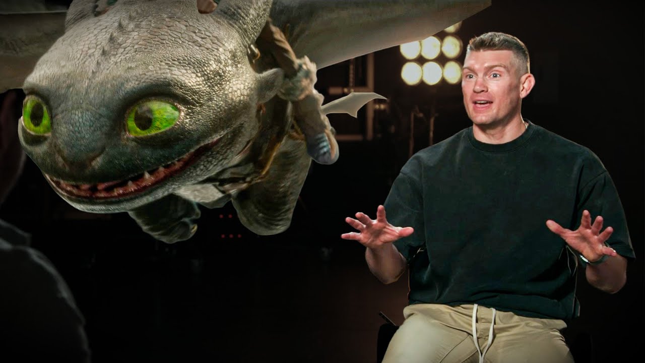 UFC’s Stephen “Wonderboy” Thompson takes you inside How To Train Your Dragon with Star Gerard Butler