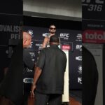 Sean O'Malley first up on the scale this morning 👊 #ufc316