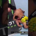 That was a close one!!! 😳 #ufcvegas107