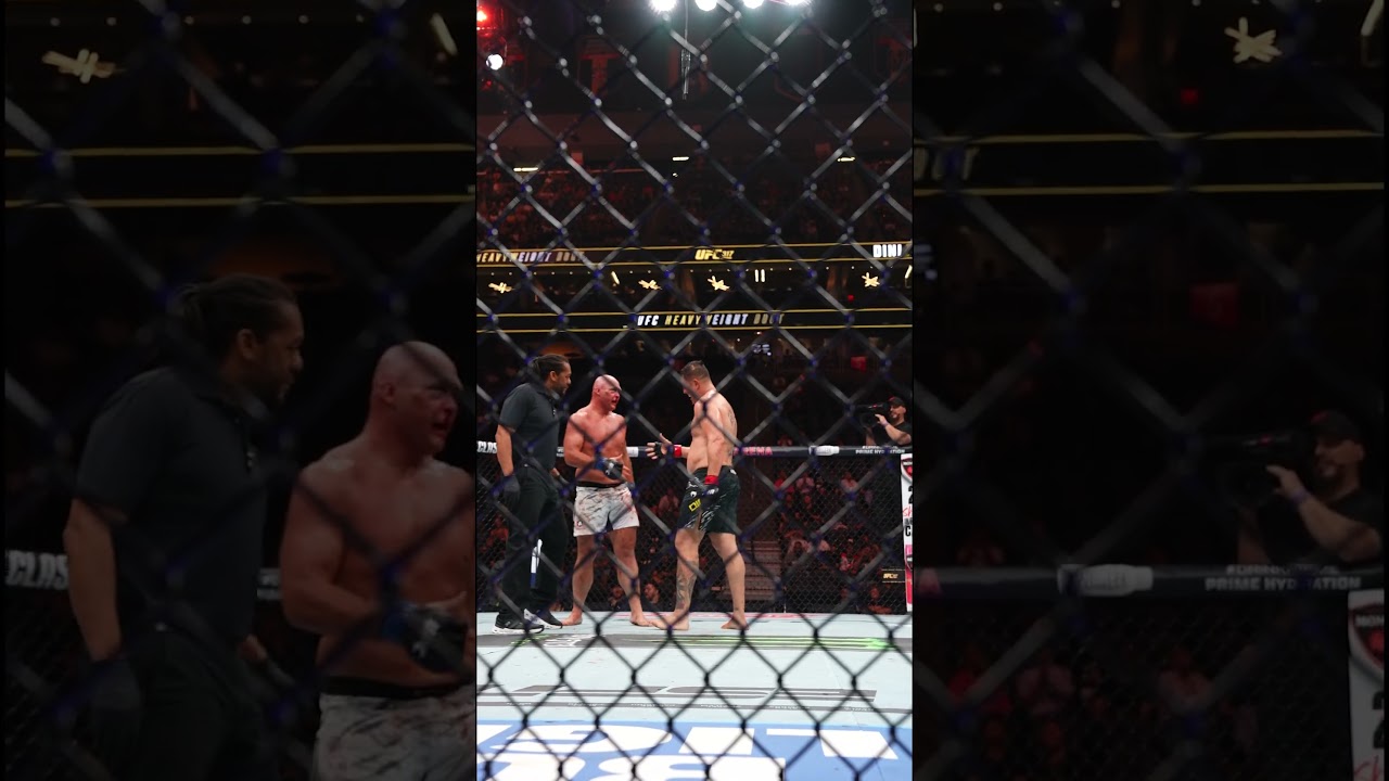 These BIG BOYS were throwing down! 💀 #ufc317