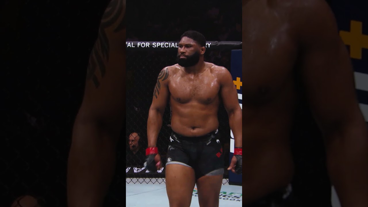 these hammer fists from Curtis Blaydes were NASTY 😱 #ufcbaku