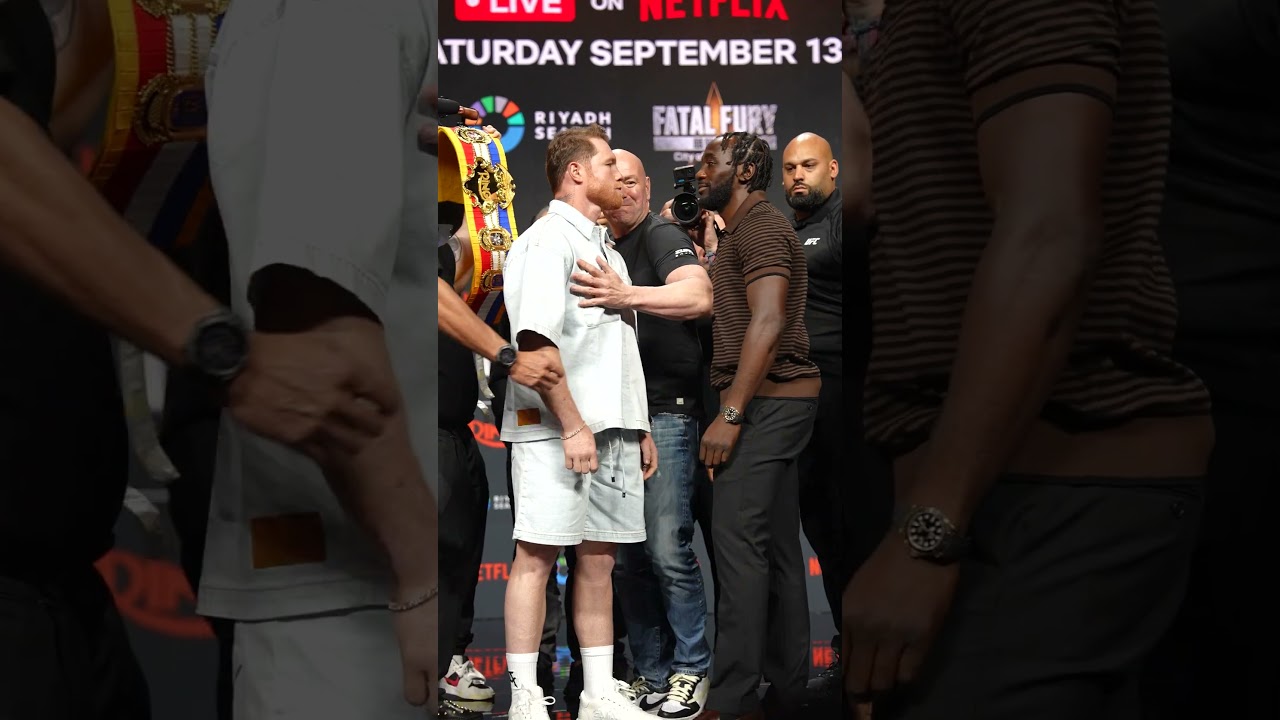 This is going to be a good one! 😳 #canelocrawford