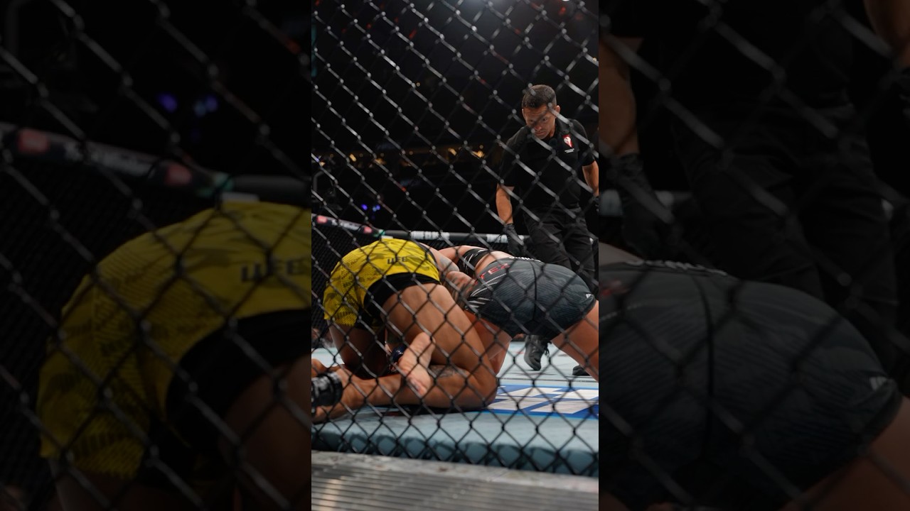 Tracy Cortez makes a statement 😳 #ufc317