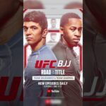 tune in daily to UFC BJJ: Road to the Title 🚨 #ufcbjj