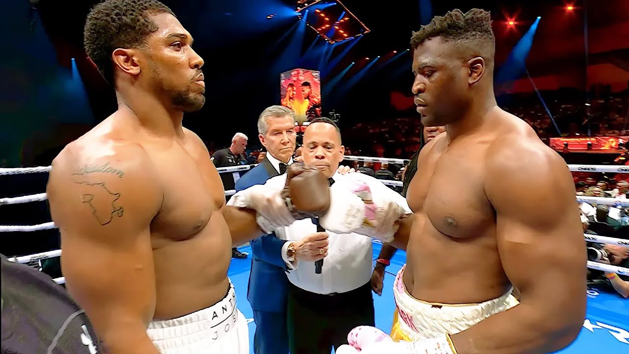 Anthony Joshua (England) vs Francis Ngannou (Cameroon) | KNOCKOUT, BOXING fight, HD, 60 fps