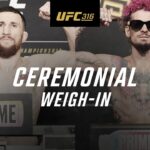 UFC 316: Ceremonial Weigh-In