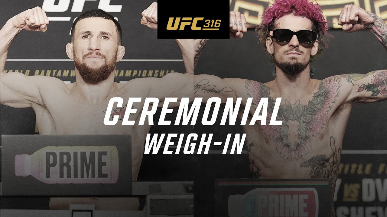 UFC 316: Ceremonial Weigh-In