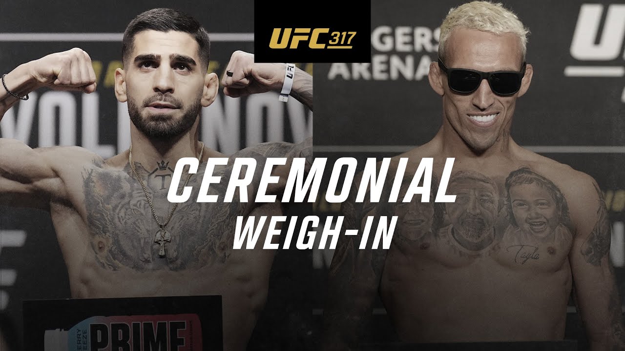 UFC 317: Ceremonial Weigh-In